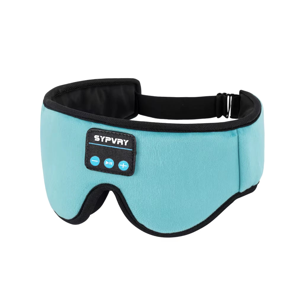 DreamTune 3D: Bluetooth Sleep Mask with Wireless Headset & Adjustable Eye Cover